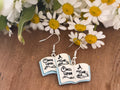 Fairy Tale Book Earrings