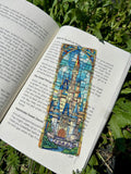 Magical Kingdom Castle Stained Glass Bookmark