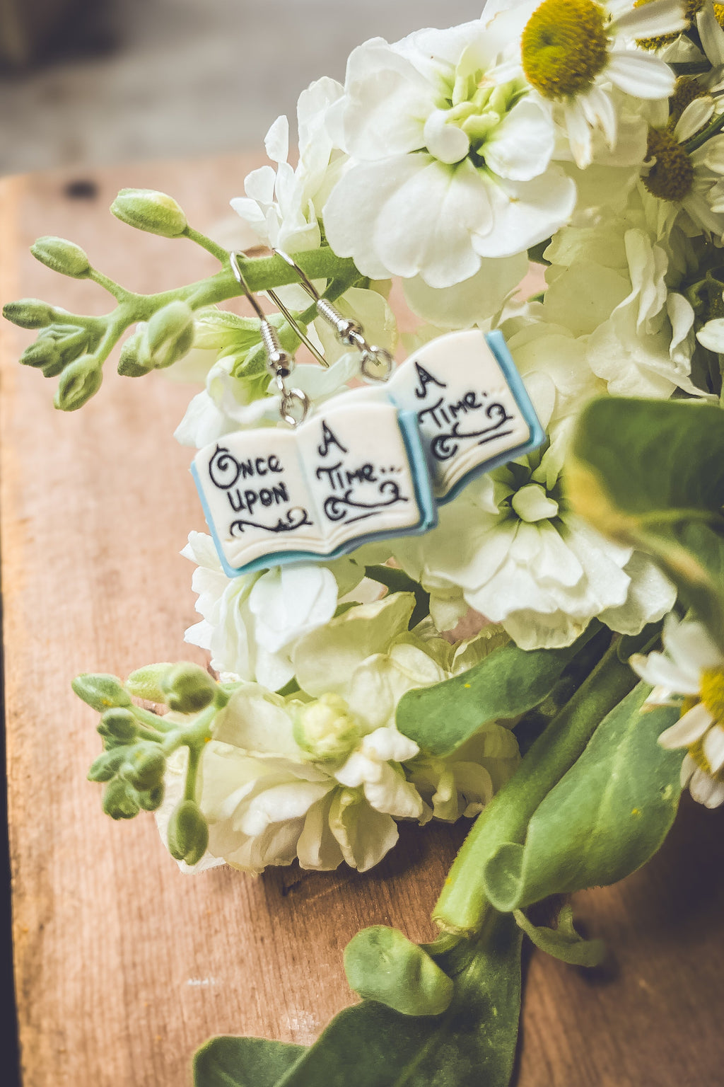 Fairy Tale Book Earrings