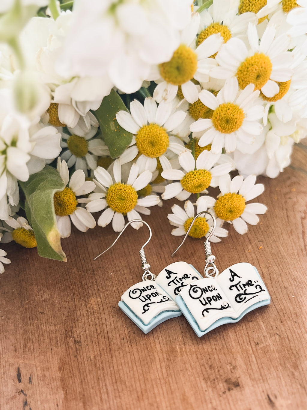 Fairy Tale Book Earrings